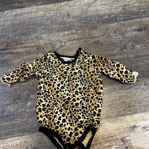 Leopard Print Baby Onesie